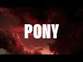 Ginuwine Pony Lyrics