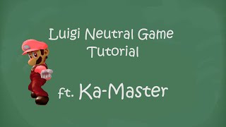 How to Approach with Luigi ft. Ka-Master - Super Smash Bros. Melee