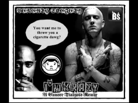 Eminem feat. Tupac - I'm Krazy (A Cancer Dialysis Remix) **NEW 2012**