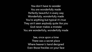wonderfully made by matthew west lyrics