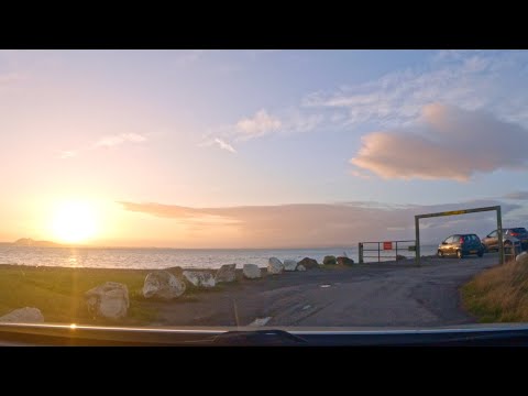Relaxing Coastal Drive: Edinburgh to North Berwick | Scenic Beauty with Meditation Music