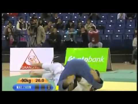 JUDO 2009 GP Qingdao: Hisham Mesbah (EGY) - David Alarza (ESP)