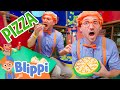 Indoor Playground Pizza Day With Blippi Learning Fun Healthy Food Educational Videos For Kids