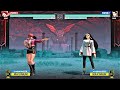 Shermie Vs Chizuru Kagura Hardest AI KOF XV