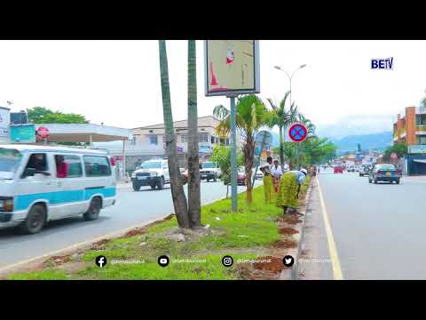 Mu ntumbero yo gushariza igisagara ca Bujumbura, amarabara makuru makuru ariko araterwako amashurwe.
