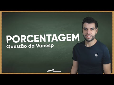 VUNESP QUESTION 2020 - PERCENTAGE