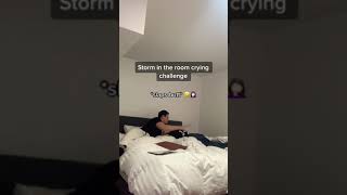 storm in the room crying prank #shorts