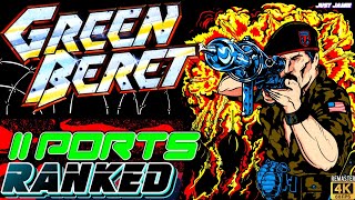 Which Version of Green Beret/Rush 'N Attack Did I Rank No.1? (4K) #greenberet #konami #arcadegames