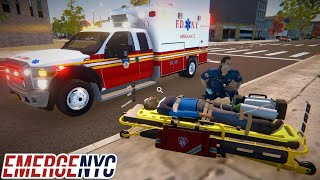 EmergeNYC FDNY Ambulance Responding To New EMS Calls In Brooklyn