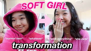 SOFT GIRL TRANSFORMATION | makeup, hair, &amp; outfit! Nicole Laeno