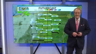 AM scattered showers/Gusty winds & strong PM storms