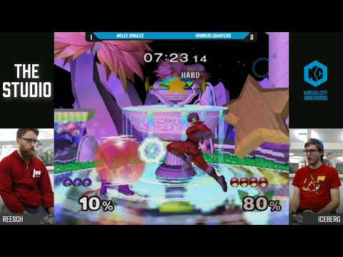 The Studio #4 SSBM - Reesch (C. Falcon) Vs. Iceberg (Samus) - Winners Quarters