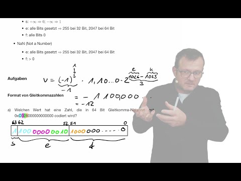 2023 10 31 Computertechnik - Skript S. 39 - 46 Gleitkommazahlen