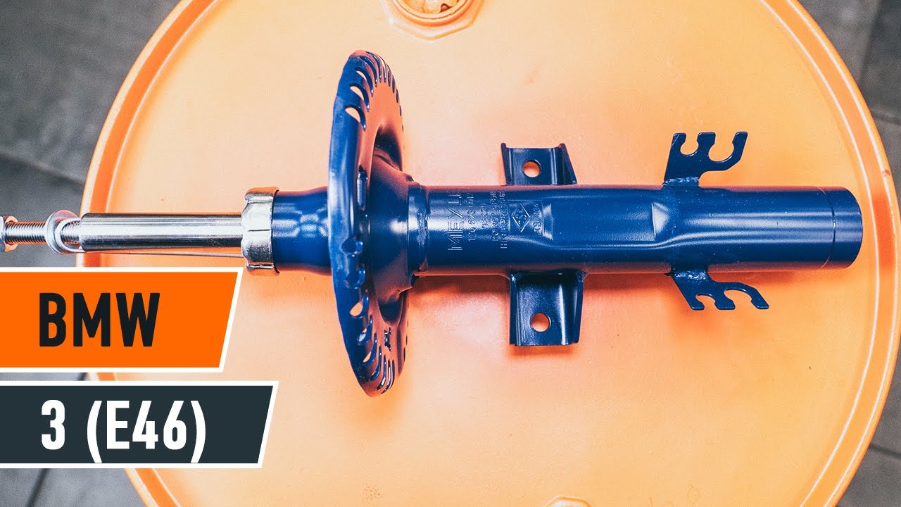 Elülső gólyaláb-csere BMW E46 gépkocsin – Útmutató