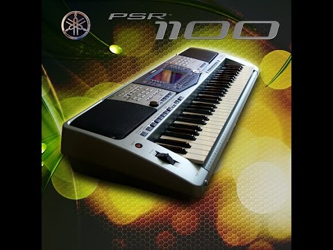 Yamaha PSR-1100 ✓ 61-Key Arranger Workstation ´99s-2000s -Silver