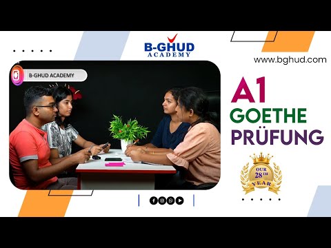 German A1 Goethe Exam | German language coaching
