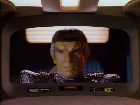 The Enterprise -D Crossed The Neutral Zone