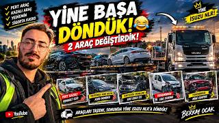 Döndük Dolaştık Yine ISUZU NLR'a Geldik! 😂 Pert, Kaza ve Arıza Dolu Çe