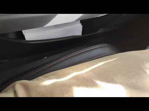 annoying noise from 2023 MDX drivers seat when moving the leg. With less than 500 Miles on it.