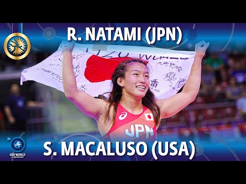 Ruka Natami (JPN) vs Sofia Kaur Macaluso (USA) - Final // U20 World Championships 2022