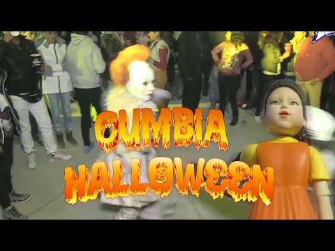 CUMBIA HALLOWEEN  🎃 JUEGO DEL CALAMAR 🤡 🎧 DJ PUCHO MASTERMIX