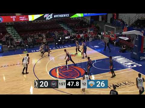 Josh Adams with one of the day's best assists