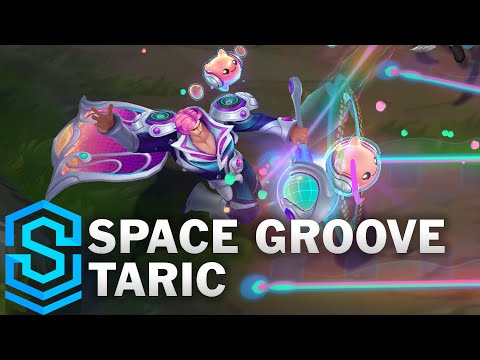 Space Groove Taric Skin Spotlight - Pre-Release - PBE Preview - League of Legends