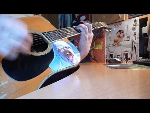KESHA " Die Young " Cover On Acoustic Guitar with Chords / avec Accords