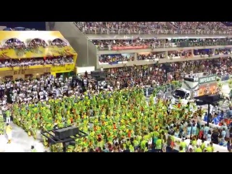 Imperatriz Leopoldinense 2016 - Bateria AO VIVO no desfile