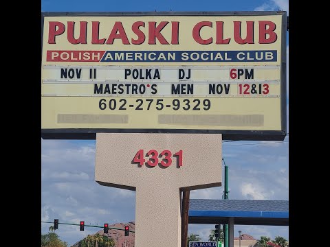 Dennis Polisky & The Maestro's Men Phoenix Arizona Pulaski Club Dance 11-2022
