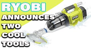 RYOBI Tools goes BACK TO THE 80's! Two new cool tools just announced