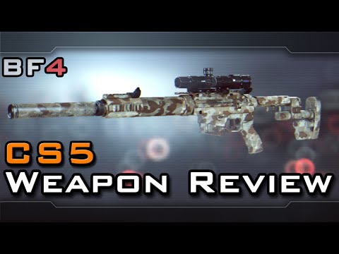 Battlefield 4 - CS5 Review / Fastest Bolt - Action Sniper Rifle! [BF4]