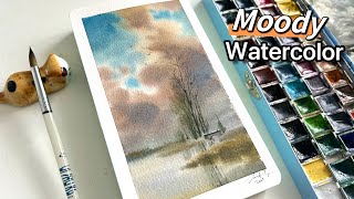 Paint Dreamy Landscape: Atmospheric Watercolor Tutorial