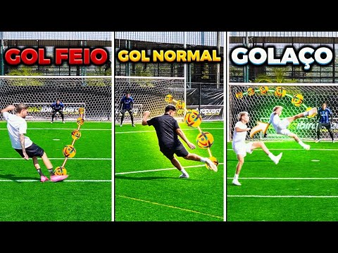 GOL FEIO, GOL NORMAL E GOLAÇO (TEVE MUITO GOLAÇO DIFERENTE 😱)