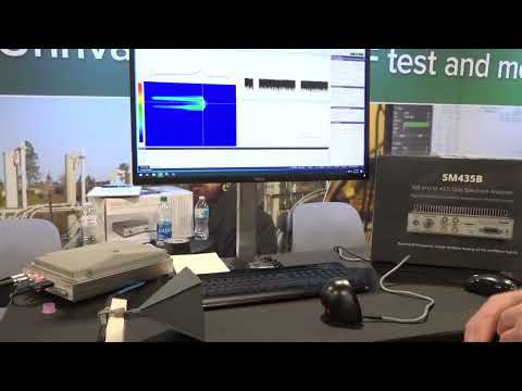 IMS 2022 Demo: 100 kHz to 43.5 GHz Signal Analyzer from Signal Hound