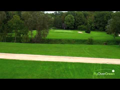 Golf De Vittel Ermitage - drone aerial video - Le Peulin - Hole#04