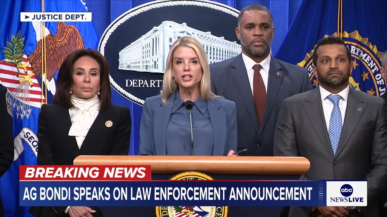 Breaking: Bondi & Patel News Conference - What Shocking Secrets Will Be Revealed?!