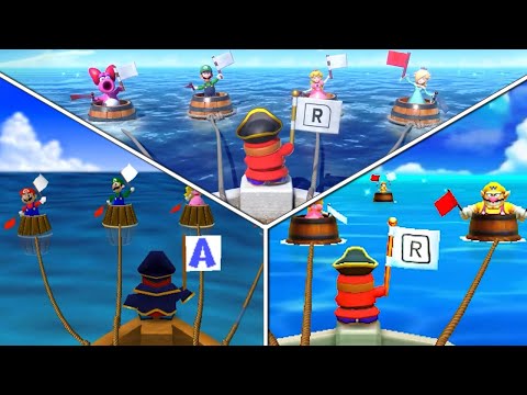 62 Minigame Comparison (Original vs. Two Remakes) - Mario Party Superstars