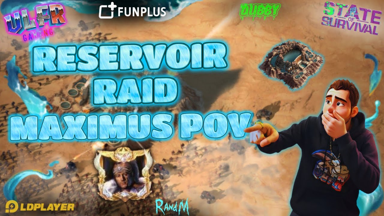 State Of Survival - Reservoir Raid LAM Vs GOD - Maximus POV
