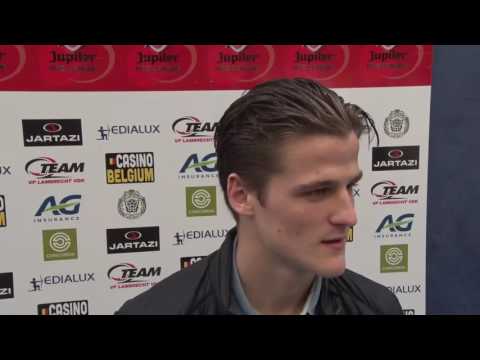 Interview speler Arno Monsercour na KSC Lokeren - RSC Charleroi