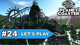 PARKTOUR - MEGA BERG-Achterbahn!!! - Planet Coaster - LET'S PLAY #24 [Deutsch/German]