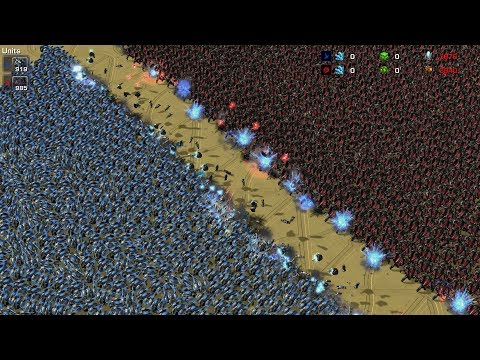 1000 VANGUARD vs 1000 ANNIHILATOR - StarCraft 2 MASSIVE Battle
