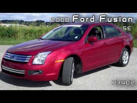 2008 Ford Fusion SE P3402