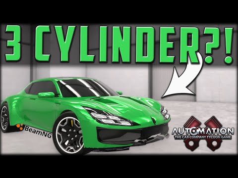 3 Cylinder Supercar!! - (Automation + BeamNG.drive)