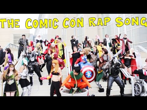 Comic Con Rap Anthem LYRICS VERSION