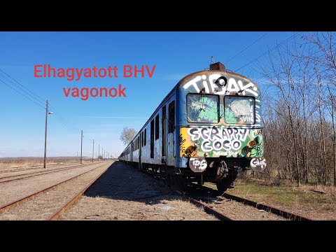 Elfeledett roncsok 1. -Elhagyatott vasúti személykocsik Szolnok határában