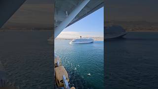 Sailing Out Of Cabo San Lucas, Mexico Aboard Royal Caribbean's Ovation of the Seas #sailaway #cruise