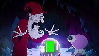 Balding Wizard's Orb — Smiling Friends s03e07 green screen