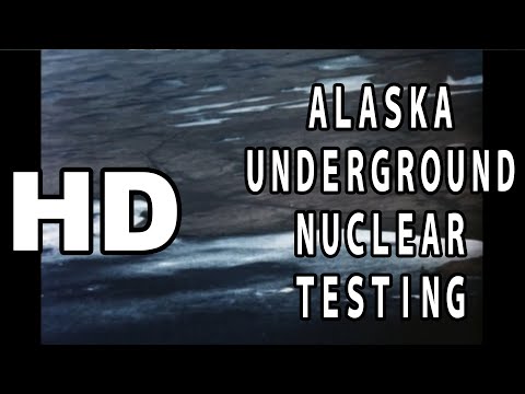 ALASKA UNDERGROUND NUCLEAR TESTING