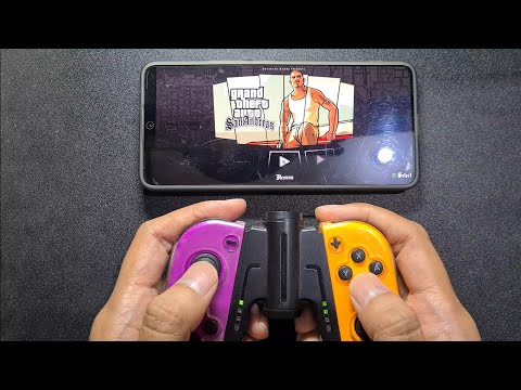 How to Connect Joy-Cons to an Android Phone & Play GTA San Andreas… THIS ACTUALLY WORKS!